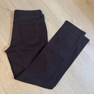 Bonobos Tech 5-Pocket Pants 30x30 Tailored (Wine/Brown)